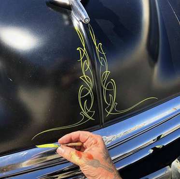 Hand PINSTRIPING & LETTERING - cars & trucks - by owner - vehicle... for sale in Lake Havasu City, AZ