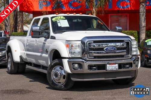2011 Ford F-450 F450 Lariat DRW Crew Cab Long Bed 4WD 35823 - cars for sale in Fontana, CA