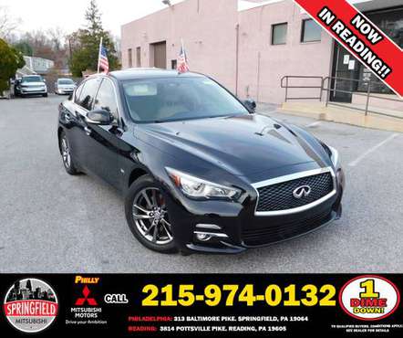 2017 INFINITI Q50 | At Springfield Mitsubishi for One Dime Down*! -... for sale in Springfield, PA