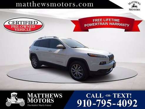 2018 Jeep Cherokee Limited - - by dealer - vehicle for sale in Wilmington, NC