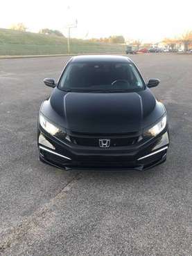 2019 *Honda* *Civic Sedan* *LX CVT* Crystal Black Pe - cars & trucks... for sale in Memphis, TN