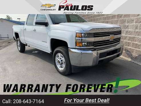 2016 Chevy Chevrolet Silverado 2500HD LT pickup Summit White - cars... for sale in Jerome, ID