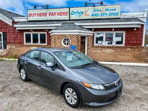 2012 Honda Civic - Echeck! - Drive Now 1, 500 Down for sale in Madison , OH