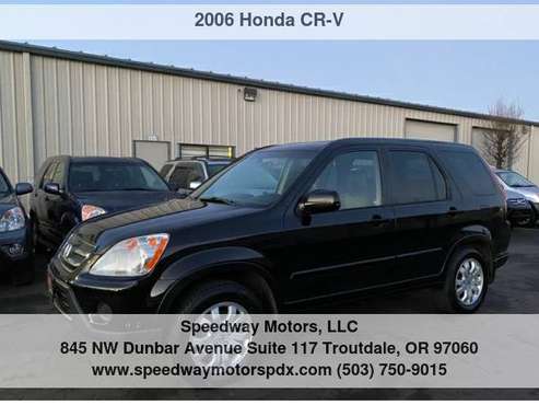 2006 Honda CRV 4WD SE Clean Title, Only 144k!! 1 cr-v rav4 2005 2005... for sale in Troutdale, OR