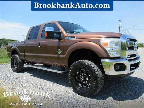 2011 FORD F250 SUPER DUTY LARIAT, Brown APPLY ONLINE for sale in Summerfield, SC
