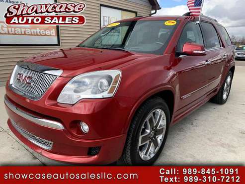 2012 GMC Acadia AWD 4dr Denali - cars & trucks - by dealer - vehicle... for sale in Chesaning, MI