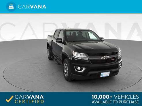 2016 Chevy Chevrolet Colorado Crew Cab Z71 Pickup 4D 5 ft pickup BLACK for sale in Springfield, MA