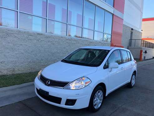 White-2012 Nissan Versa S-Automatic-78k-One owner-4cyl - cars &... for sale in Raleigh, NC