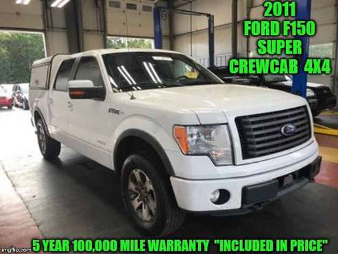!!!***2011 FORD F150 SUPER CREWCAB XLT 4X4 PICKUP***!!! for sale in Rowley, MA