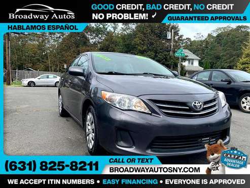 2013 Toyota Corolla Sdn Auto LE Special Edition (Natl) FOR ONLY for sale in Amityville, NY