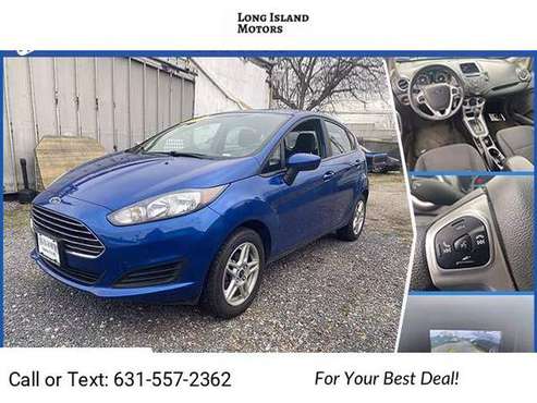 2018 Ford Fiesta hatchback Blue - cars & trucks - by dealer -... for sale in West Babylon, NY