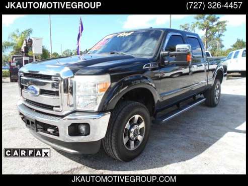 2011 Ford Super Duty F-350 Lariat 4WD Crew Cab Short Bed 6.2 Gas -... for sale in New Port Richey , FL