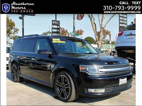 2015 Ford Flex Limited AWD w/EcoBoost Second chance financing.... for sale in Lawndale, CA