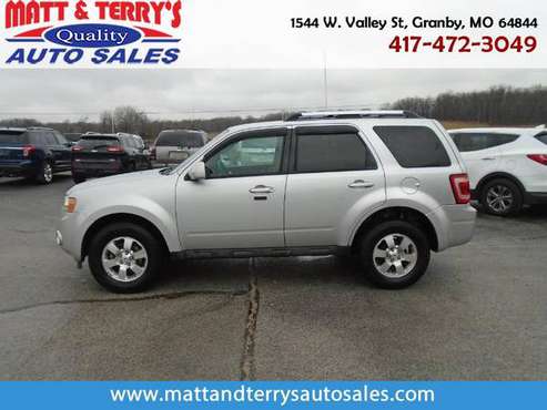 2012 Ford Escape Limited 4WD - cars & trucks - by dealer - vehicle... for sale in Granby, AR
