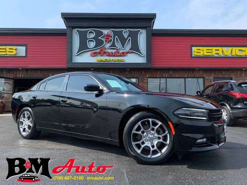 2016 Dodge Charger SXT AWD - Black/Black - Only 87k miles! - cars &... for sale in Oak Forest, IL