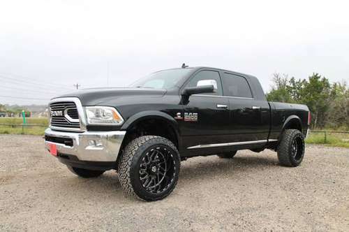 2016 RAM 2500 LIMITED MEGA CAB 4X4 - LOADED- BLK ON BLK- NEW 22s +... for sale in Liberty Hill, AR