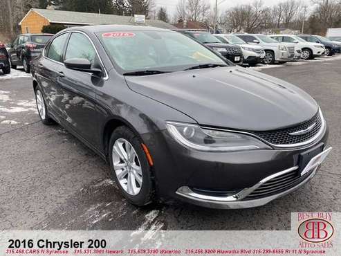 2016 CHRYSLER 200! TOUCHSCREEN! PUSH TO START! BACKUP CAM! - cars for sale in N SYRACUSE, NY