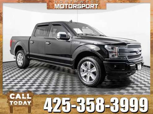 *LEATHER* 2018 *Ford F-150* Platinum 4x4 for sale in Everett, WA