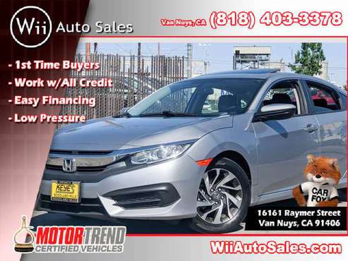 _ Honda Civic EX Hundred of Vehicles to Choose! 17 sedan - cars &... for sale in Van Nuys, CA