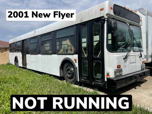 2001 New Flyer Bus 5 9L Cummings - NON RUNNING - - by for sale in Schaumburg, IL