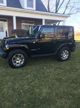 Jeep Wrangler 2 door Sahara 4x4 - cars & trucks - by owner - vehicle... for sale in El Paso, WI
