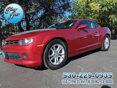 2014 Chevy Camaro LS 2D Coupe MPG 19 City/ 30 HWY...CERTIFIED PRE-OWNE for sale in Redding, CA