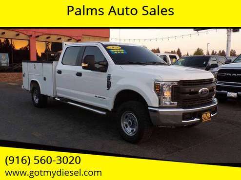 2019 Ford F-250 XLT 4x4 Crew Cab 6.7L V8 Utility Diesel Truck - cars... for sale in Citrus Heights, CA