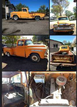 1959 Chevy Apache pickup - cars & trucks - by owner - vehicle... for sale in Denver , CO