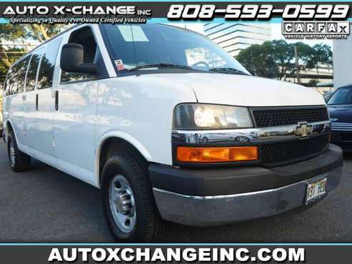 2012 Chevrolet Chevy Express Passenger RWD 3500 155 1LS Great... for sale in Honolulu, HI