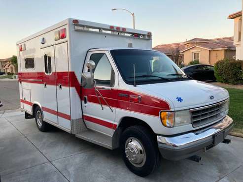 1994 Ford E350 Ambulance Van Vanlife 7 3 for sale in Seal Beach, CA
