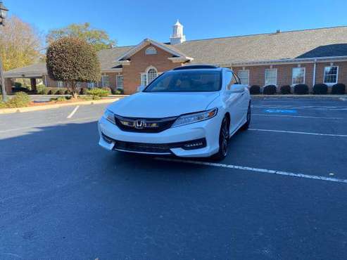 2016 Honda Accord Touring Pearl White - - by dealer for sale in Cowpens, NC