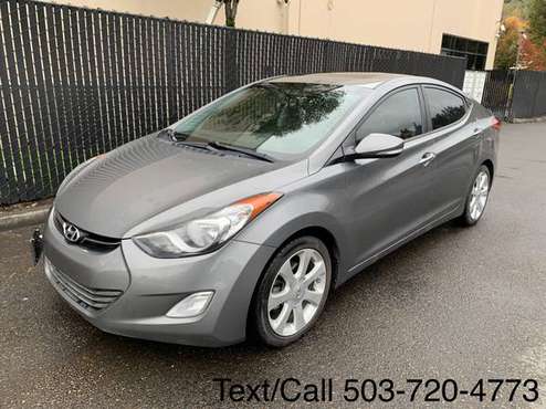 2013 Hyundai Elantra limited - cars & trucks - by dealer - vehicle... for sale in Portland, OR