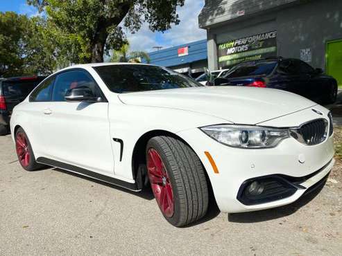 2015 BMW 435I WHITE ON RED!!! $3999 DOWN - $345 A MONTH WAC!!!! -... for sale in North Miami Beach, FL