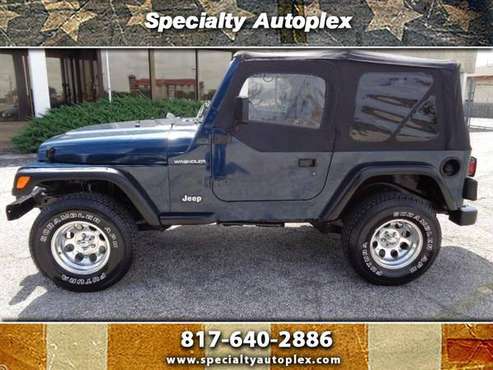 2002 Jeep Wrangler SE *LIFT! *NEW TIRES WHEELS! *NEW SOFT TOP! for sale in Arlington, TX