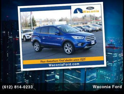 2018 Ford Escape Titanium - - by dealer - vehicle for sale in Waconia, MN