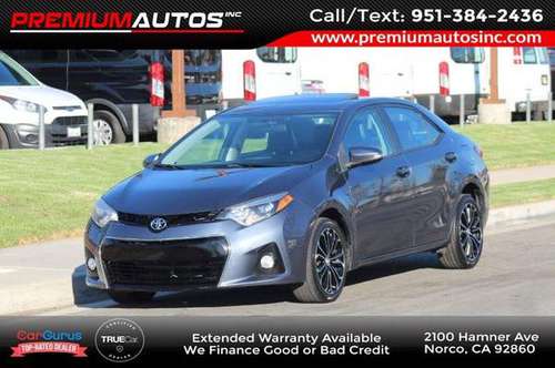 2015 Toyota Corolla S Plus LOW MILES! CLEAN TITLE - cars & trucks -... for sale in Norco, CA