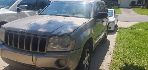 2005 Jeep Grand Cherokee - V8 - Runs and drives, needs work - cars & for sale in Lake Mary, FL