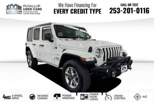 2019 Jeep Wrangler Unlimited Sahara for sale in PUYALLUP, WA