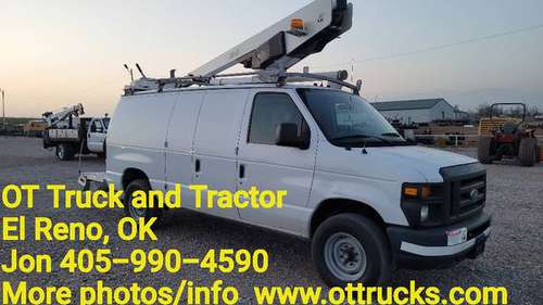 2011 Ford E-350 35ft Work Height Bucket Van Truck 5 4L Gas New for sale in Oklahoma City, OK