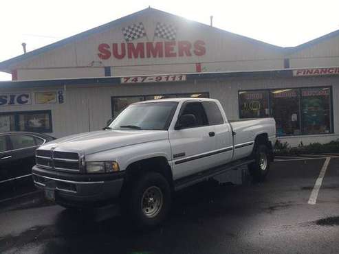 1999 DODGE RAM 2500 QUAD CAB BED 4WD DIESEL MANUAL 5 SPEED rare... for sale in Eugene, OR