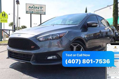 2017 Ford Focus ST Base Instant Approvals! Minimal money down! -... for sale in Orlando, FL