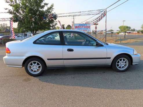 1998 HONDA CIVIC HX 2 DOOR COUPE LOW MILES............ - cars &... for sale in Anderson, CA