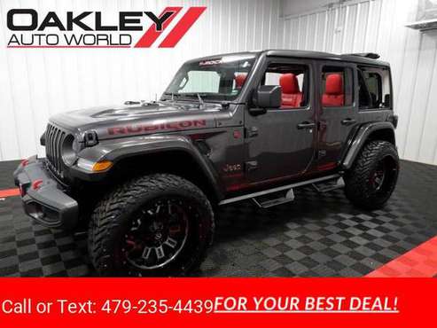 2021 Jeep Wrangler Rubicon Unlimited T-ROCK sky POWER Top hatchback... for sale in Branson West, AR