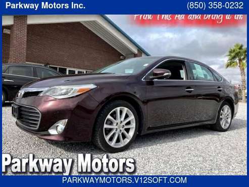 2013 Toyota Avalon 4dr Sdn XLE (Natl) *Low MIleage !!!* - cars &... for sale in Panama City, FL