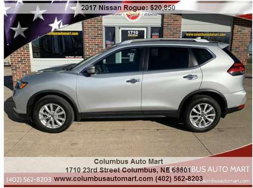 2017 Nissan Rogue SV awd - cars & trucks - by dealer - vehicle... for sale in Columbus, NE