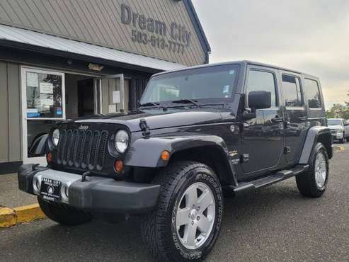 2010 Jeep Wrangler Unlimited 4x4 4WD 4dr Sahara SUV Dream City for sale in Portland, OR