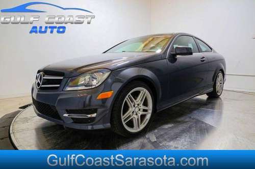 2014 Mercedes-Benz C-CLASS C 250 COUPE LEATHER EXTRA CLEAN SERVICED for sale in Sarasota, FL