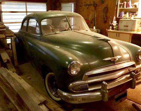 1951 Chevy 2dr sedan for sale in Manchester, MD