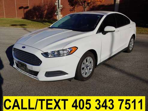 2014 FORD FUSION S 37 MPG! RUNS/DRIVES GREAT! CLEAN CARFAX! WONT... for sale in Norman, KS