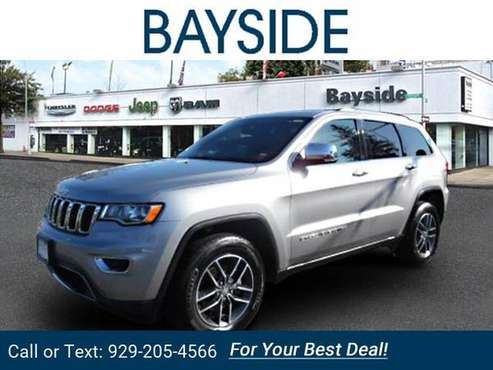2017 Jeep Grand Cherokee Limited 4x4 suv Billet Silver Metallic for sale in Bayside, NY